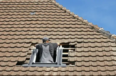 Pose de velux - Dietwiller
